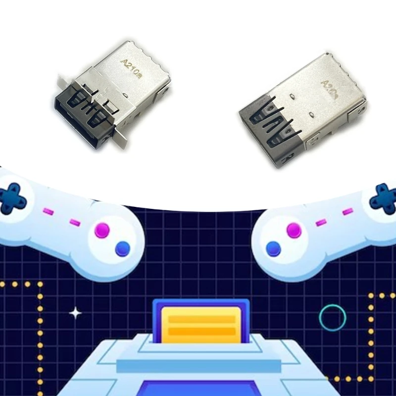Интерфейсы USB H37E Высокоскоростные порты USB 3,2 Адаптер расширения USB с / без Wing Простая установка для любителей игр Изображение 1
