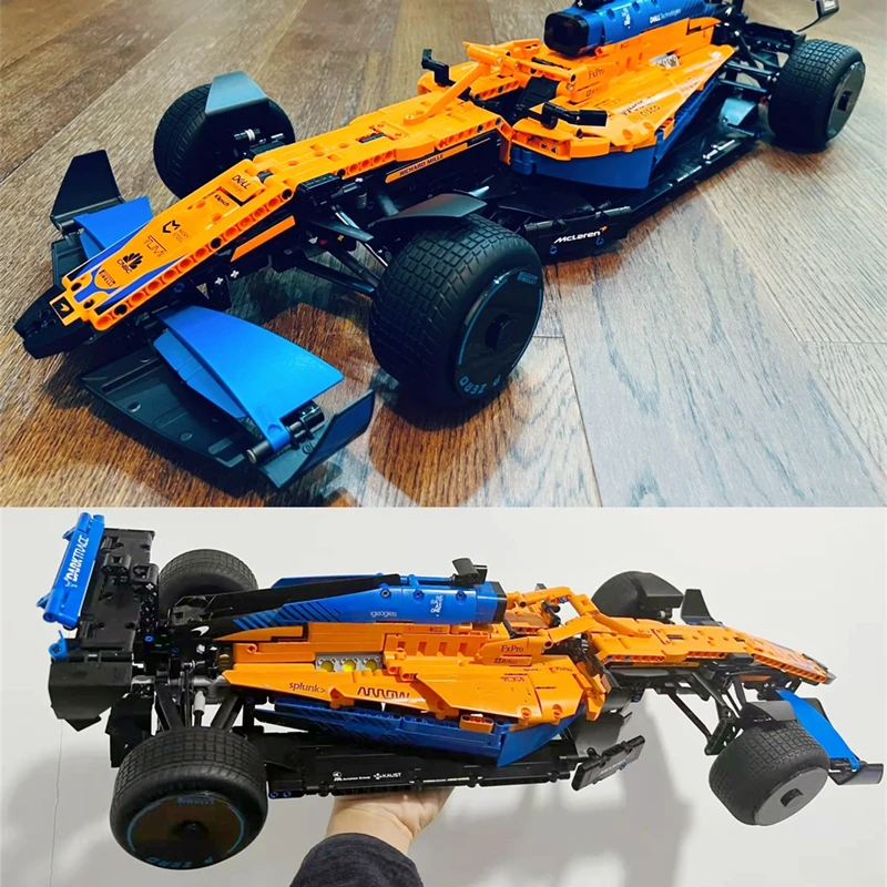В НАЛИЧИИ Formula Sport Car Mc F1 42141 Concept 1:12 Technology Creative, Совместимый С MOC Высокотехнологичными Строительными блоками Bricks Toy Изображение 4