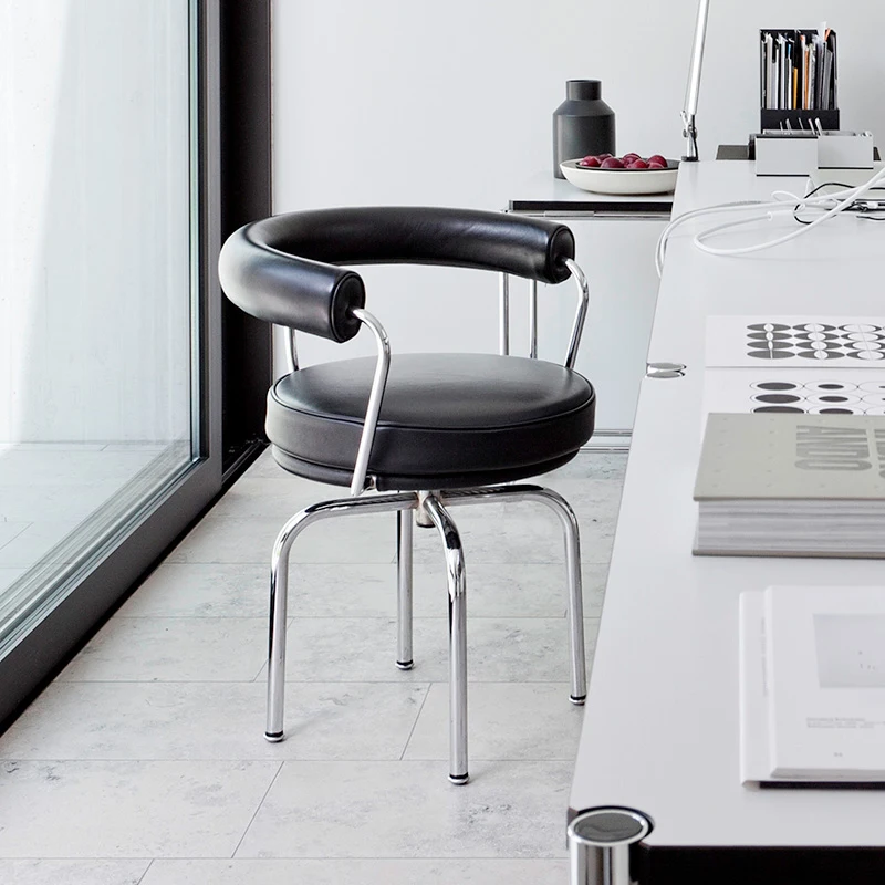 Металлический кухонный обеденный стул Современный дизайн гостиной отеля Дизайн офисного кресла Домашние шезлонги Salle Manger Предметы домашнего обихода Изображение 0