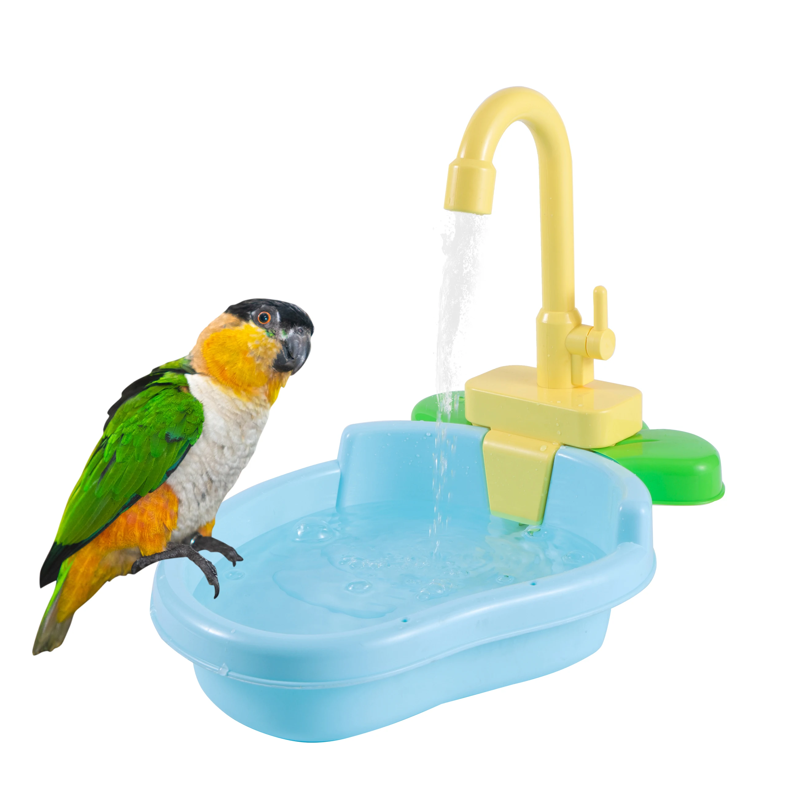 Душ для попугаев, Клетка для ванны для домашних птиц, Раковина для ванны для попугаев, Чаша для душа, Аксессуары для птиц, Игрушка для попугаев, Ванна для птиц в подарок Изображение 0