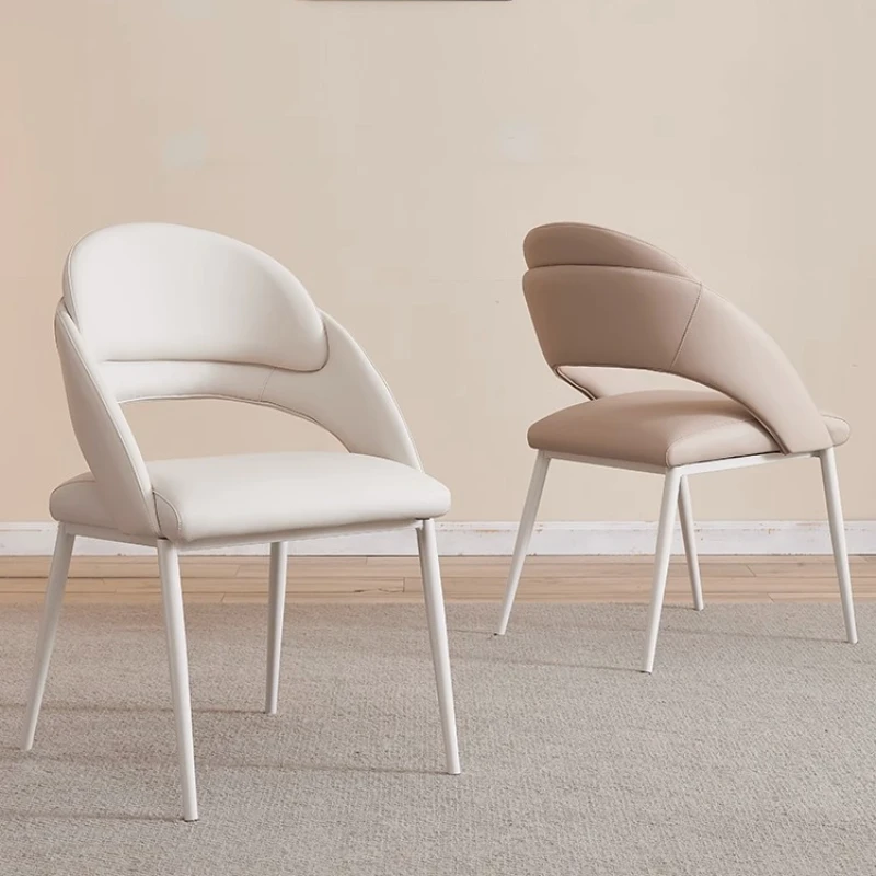 Скандинавские обеденные стулья на открытом воздухе, офисный дизайн, Эргономичные кухонные обеденные стулья, Современная мебель для дома Sillas Comedor SR50DC Изображение 2