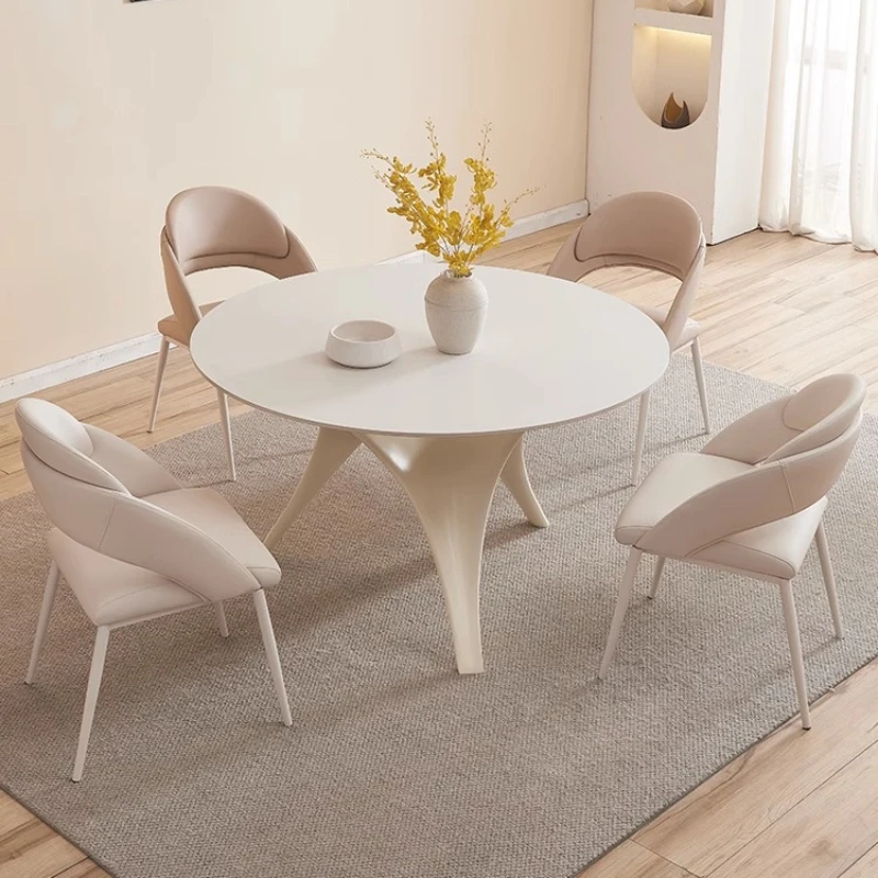 Скандинавские обеденные стулья на открытом воздухе, офисный дизайн, Эргономичные кухонные обеденные стулья, Современная мебель для дома Sillas Comedor SR50DC Изображение 4