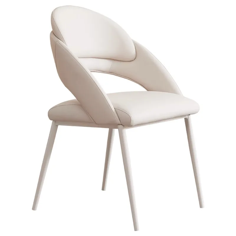 Скандинавские обеденные стулья на открытом воздухе, офисный дизайн, Эргономичные кухонные обеденные стулья, Современная мебель для дома Sillas Comedor SR50DC Изображение 5