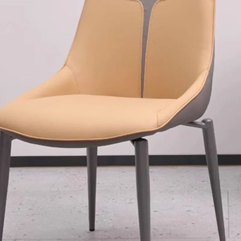 Современный Красивый обеденный стул Роскошная гостиная Скандинавские Дизайнерские Обеденные стулья Европейская Офисная мебель Silla Comedor Изображение 3