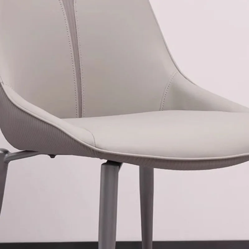 Современный Красивый обеденный стул Роскошная гостиная Скандинавские Дизайнерские Обеденные стулья Европейская Офисная мебель Silla Comedor Изображение 5