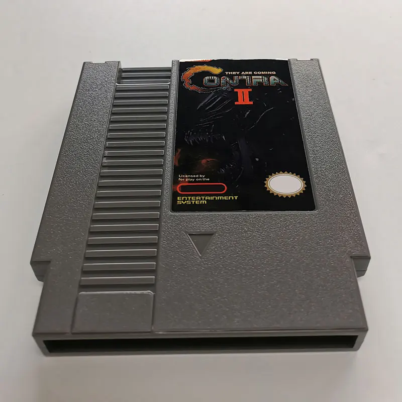 Игровой картридж CONTRA 2 с 72 контактами для 8-разрядных игровых консолей NES NTSC и PAl Изображение 3