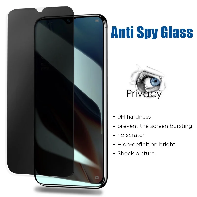 Защита от шпиона, закаленное стекло для oneplus ace, защитное стекло, защитная пленка для экрана на oneplusace one plus ace 6.7 privacy glass Изображение 2