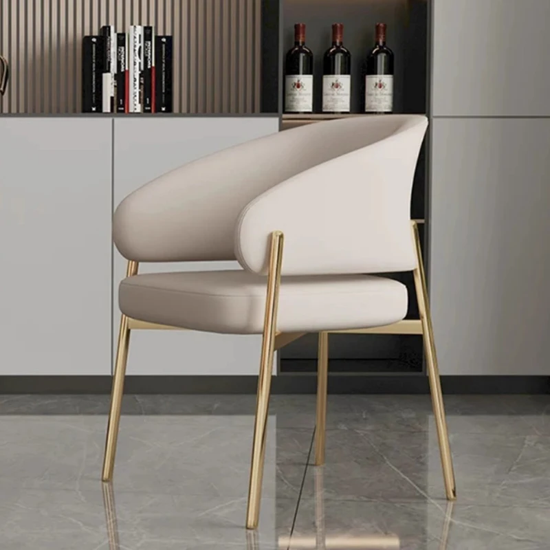 Современные обеденные стулья середины века Nordic White Lounge Mobiles Ресторанные Обеденные Стулья Мебель для гостиной на балконе HDH Изображение 0