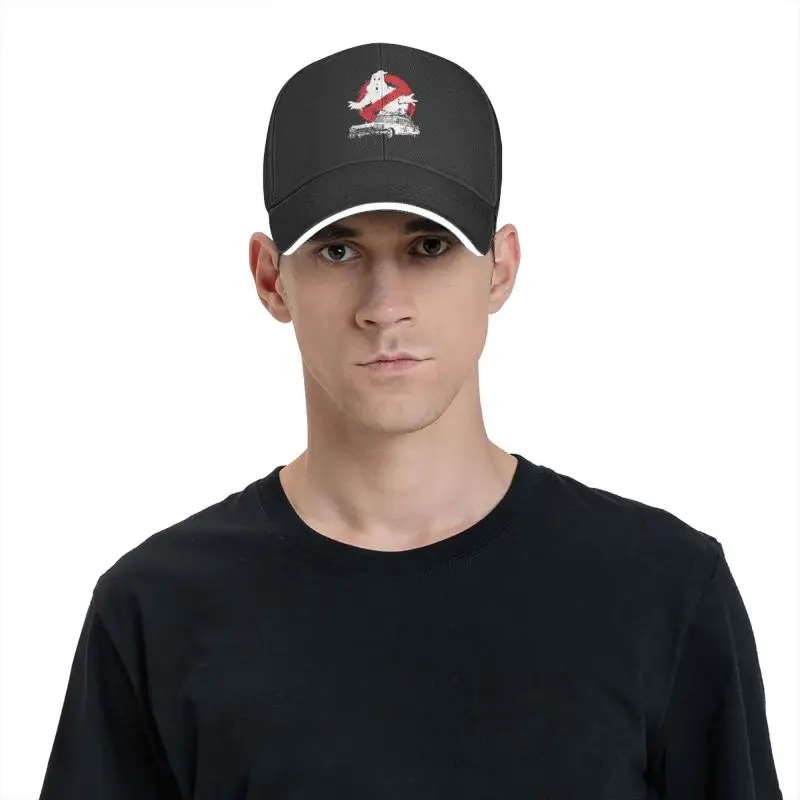 Крутая бейсбольная кепка Ghosts Busters для мужчин и женщин, персонализированная регулируемая мужская шляпа для папы в стиле хип-хоп Изображение 5