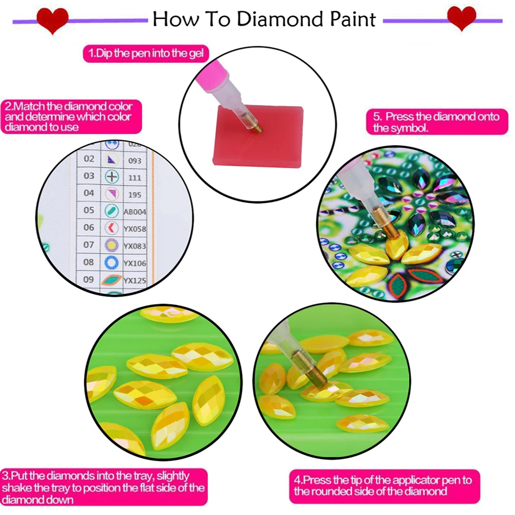 5D DIY Частичный Набор для алмазной живописи с дрелью специальной формы С животными Для украшения дома Изображение 4