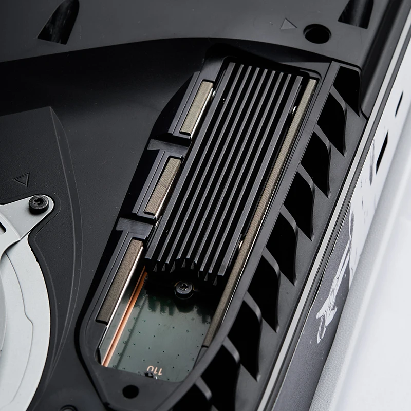 Радиатор Твердотельного Накопителя M.2 2280 NVME NGFF SSD Cooler Термостойкий Радиатор с Термосиликоновой Прокладкой для Игровой Консоли PS5 Изображение 1