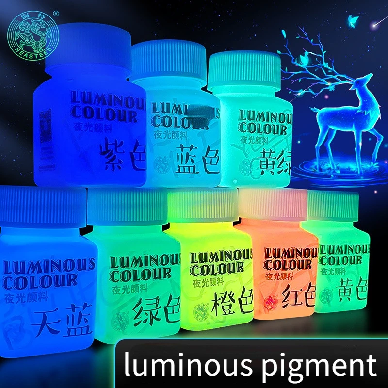 58 мл Светящийся пигмент Флуоресцентная жидкая краска для текстиля ручной росписи 
