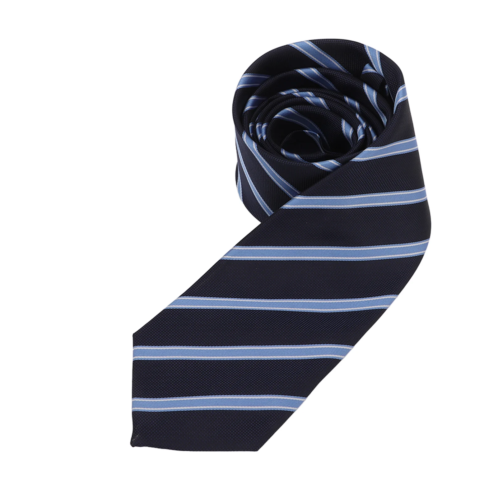 Мужские галстуки классического дизайна Синий узкий галстук на День Благодарения, на Юбилеи, на свадьбы Изображение 0