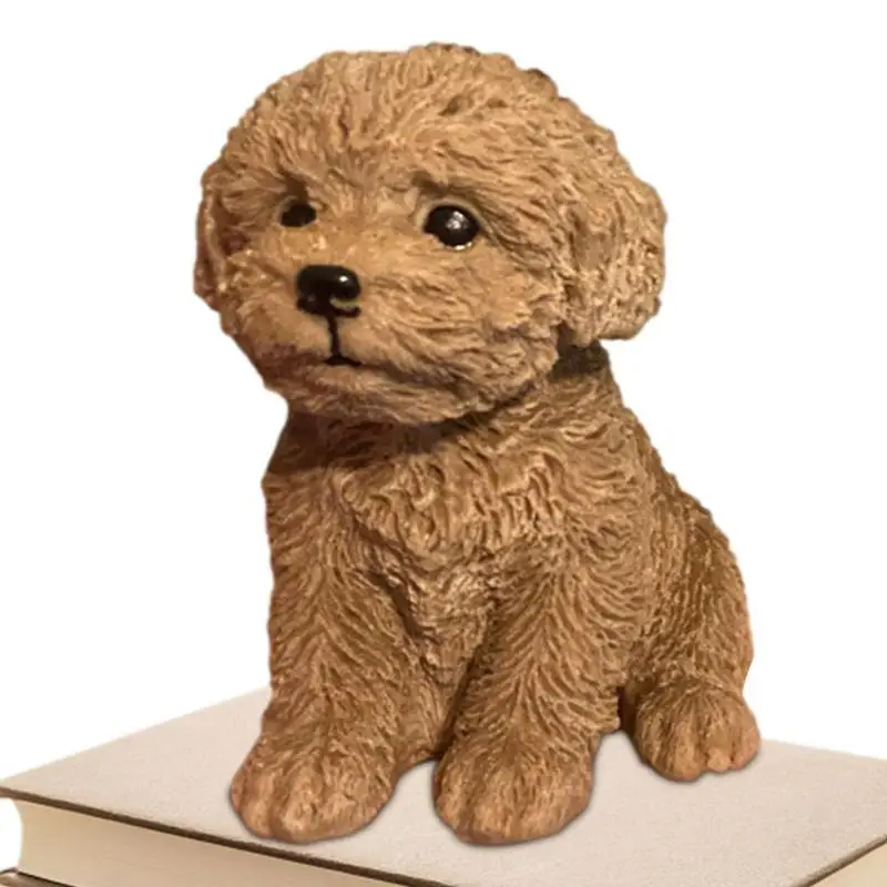 3D Силиконовая форма для собак, свеча для французского бульдога, силиконовая форма для моделирования щенка, Эпоксидная смола, Керамические глиняные формы для украшения дома Изображение 2