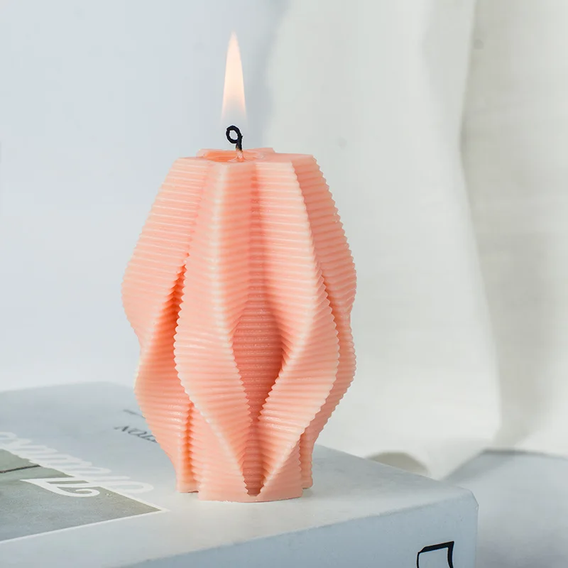 Спиральный столб Форма для ароматических свечей DIY Craft Art Ароматерапия Восковая свеча Мыло Силиконовые формы Штукатурка для украшения дома Изображение 2