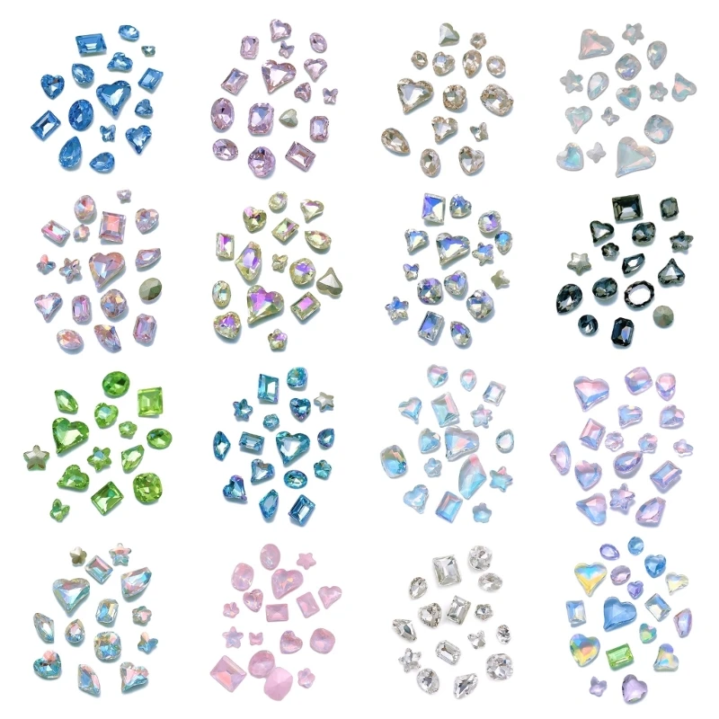 30 упаковок 3D украшений с кристаллами, часть для украшения маникюра своими руками, прямая доставка Изображение 0