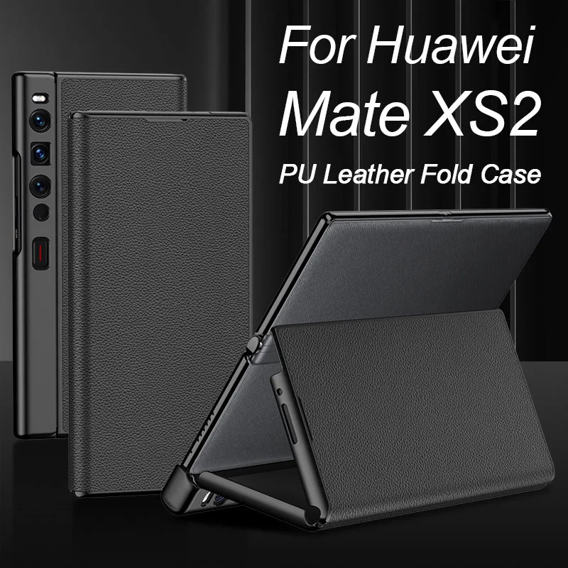 Жесткий чехол GKK из искусственной кожи с откидной крышкой для Huawei Mate XS 2, Все в комплекте, Антидетонационная Магнитная Откидная крышка Для Huawei Mate XS 2 Case Изображение 0
