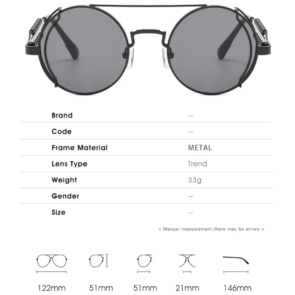 Винтажные солнцезащитные очки С цветными линзами, очки для мужчин и женщин, солнцезащитные очки в круглой металлической оправе в стиле ретро, Очки высокого качества UV400 Изображение 4