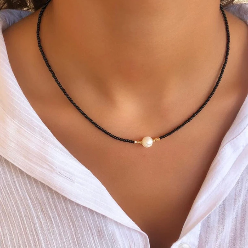 Новое ожерелье-чокер с натуральным жемчугом весом 18 кг, Шарм из белого Жемчуга, ожерелье из натурального пресноводного Жемчуга Изображение 3