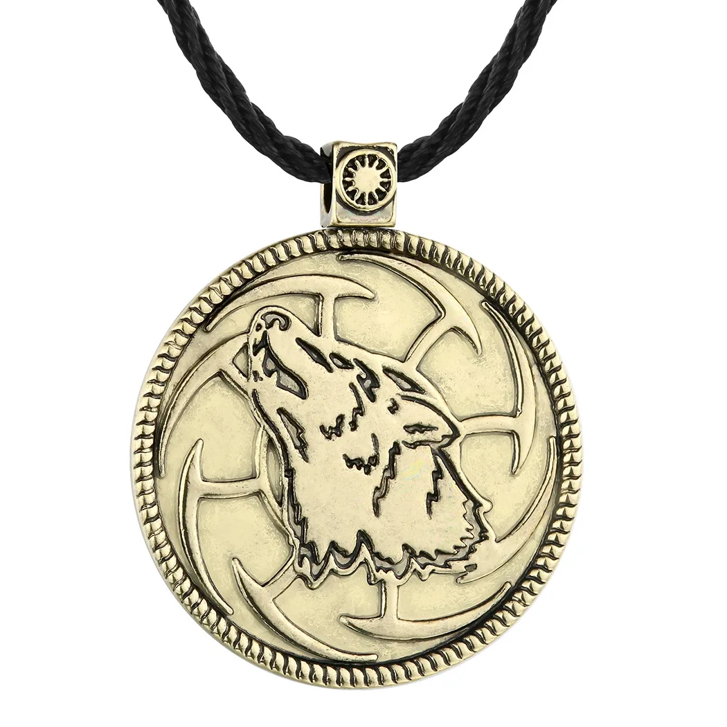 Новая мода Elvia symbol оловянный кулон, животное, Волк, ожерелье, женская личность, креативная цепочка для ключиц, ювелирные изделия Изображение 4