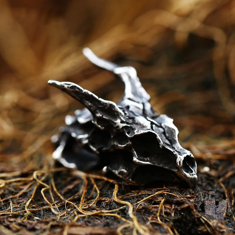 Новые ожерелья с подвеской Balerion the Black Dread из нержавеющей стали, модное ожерелье с головой дракона, Мужские властные ювелирные изделия оптом Изображение 3