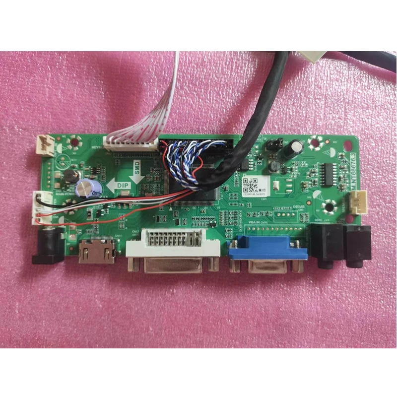 HD MI DVI VGA ЖК-плата контроллера M.NT68676 работает для 14,9 