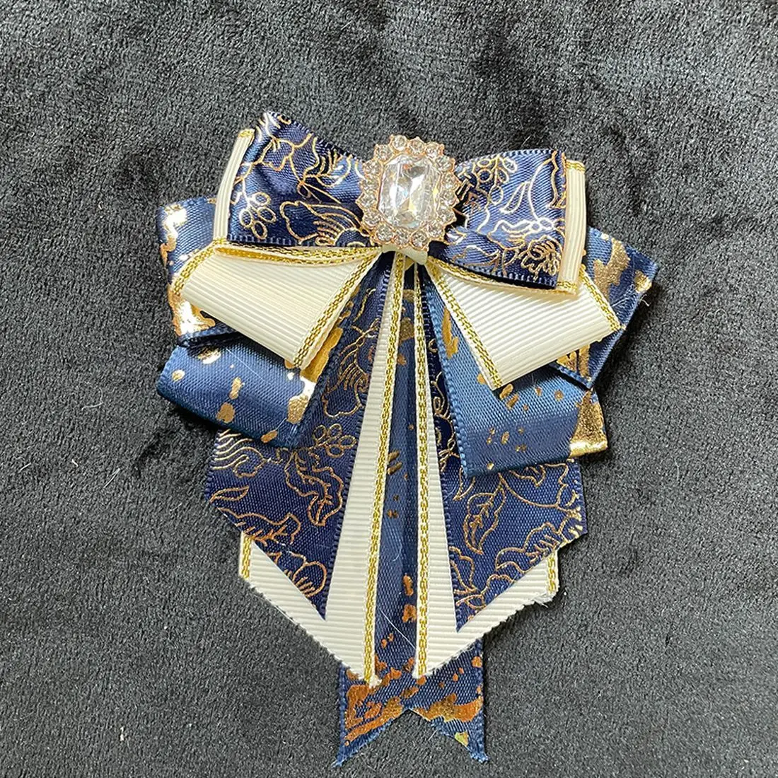 Косплей галстук-бабочка в стиле Лолиты, гаджет, брошь-бант, булавка, лента, аксессуары для одежды, украшения для сумок Ita Изображение 4