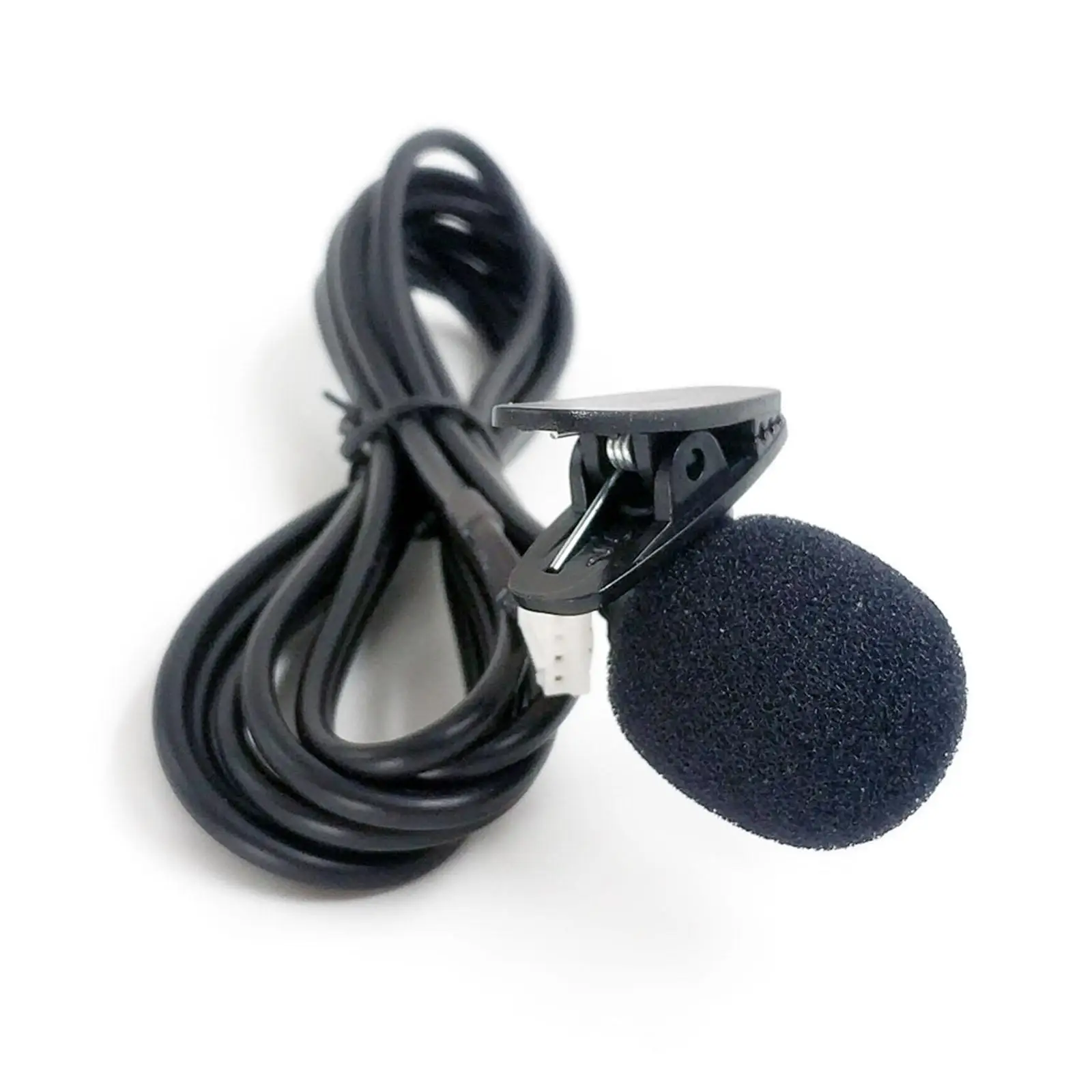 Адаптер автомобильного аудиокабеля с микрофоном, вспомогательные входные адаптеры для E90 E91 E92 Изображение 5
