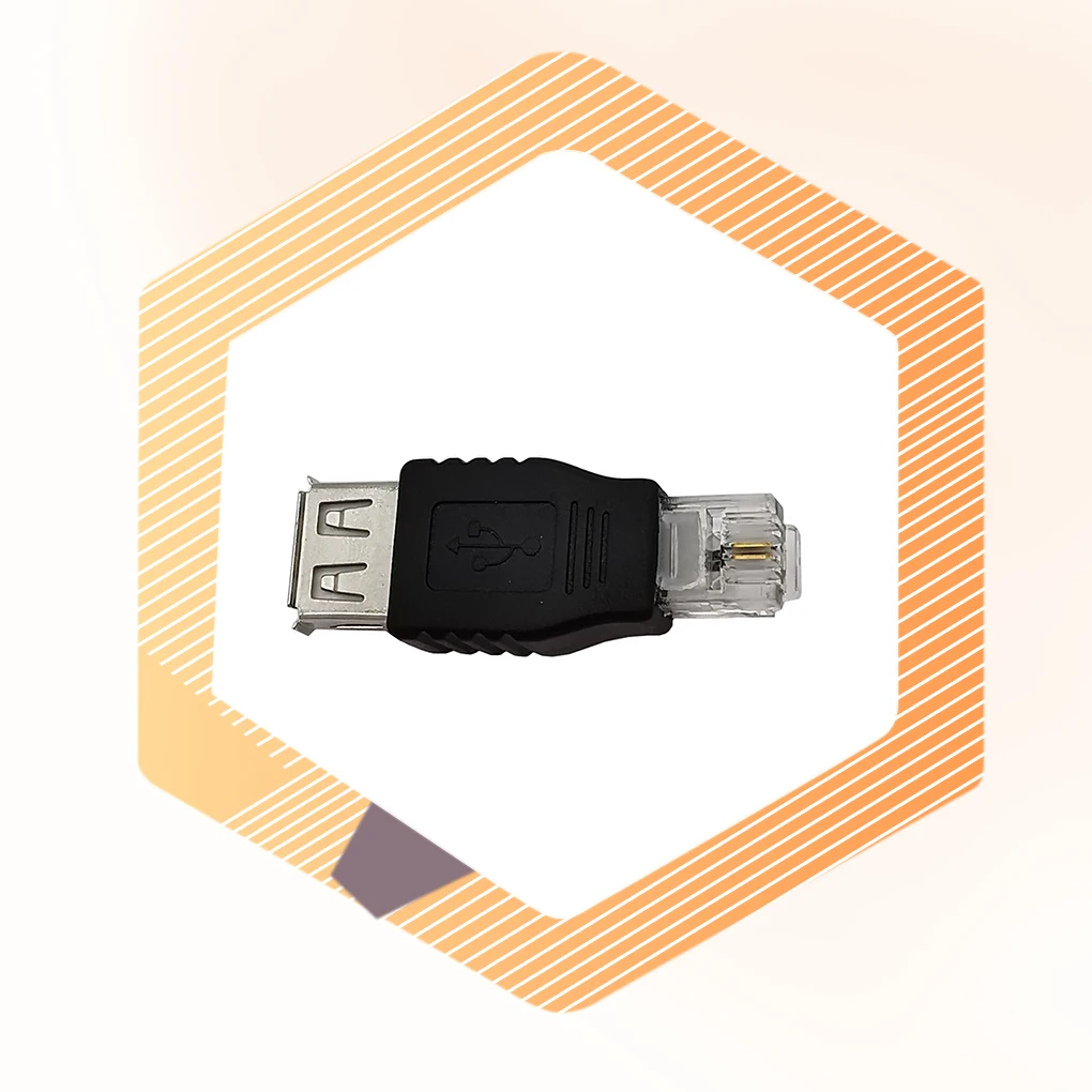 2/3/5 USB 0 Разъем USB-розетка к разъему RJ11 Из Простых в установке и прочных материалов USB 2 0 Разъем USB-розетка к разъему RJ11 Изображение 1