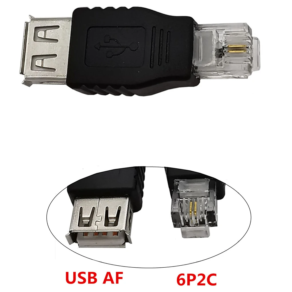 2/3/5 USB 0 Разъем USB-розетка к разъему RJ11 Из Простых в установке и прочных материалов USB 2 0 Разъем USB-розетка к разъему RJ11 Изображение 5