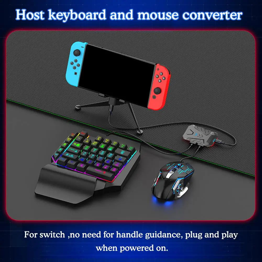 Mix Master Мобильный контроллер, игровая клавиатура, конвертер мыши, PUBG Мобильный контроллер, геймпад, Bluetooth 5.0 для Android Адаптер Изображение 3