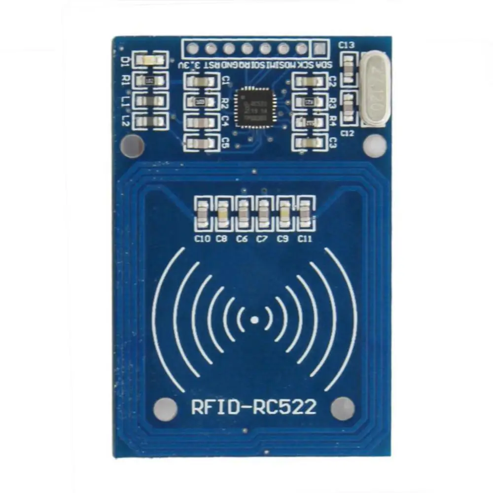 RFID IC Карта Mifare MFRC522 RC522 Rfid Nfc Считыватель Rf Ic-kaart Модуль Индуктивного датчика Voor Модуль Arduino + S50 Nfc Kaart + Nfc Изображение 5