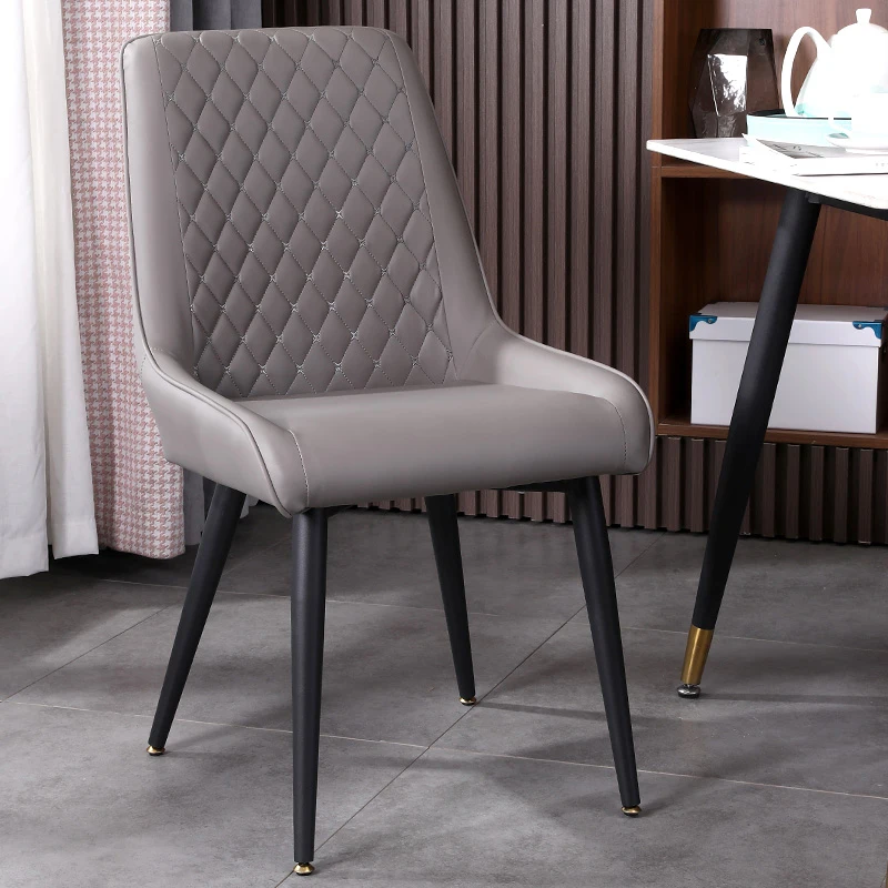 Современные кухонные обеденные стулья Nordic Vanity Эргономичные офисные обеденные стулья Отличительного дизайна Sillas Comedor Home Furniture SR50DC Изображение 3