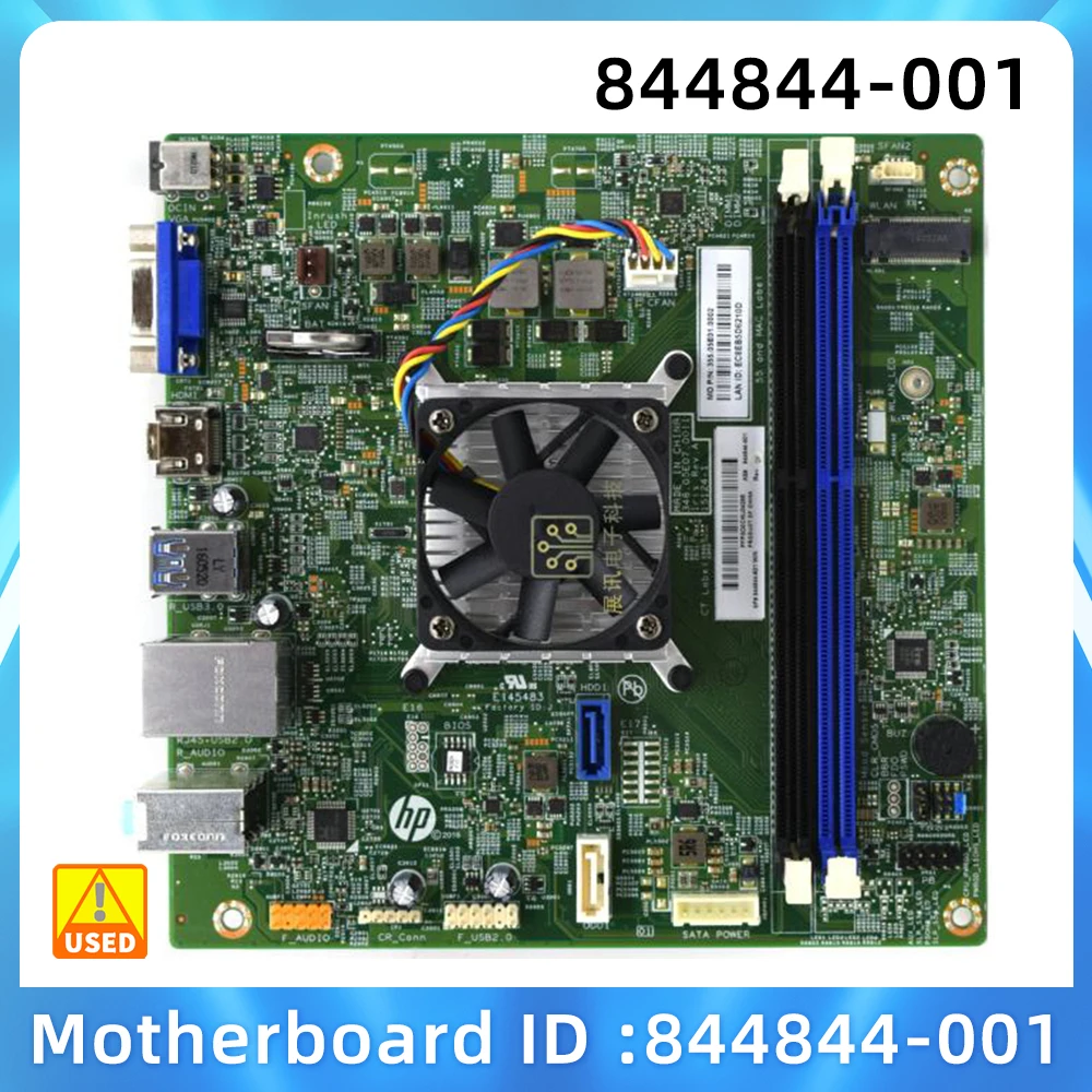 Для HP 460-A 260A Встроенная материнская плата A6-7310 844844-001 601 Mini ITX DDR3 Изображение 0