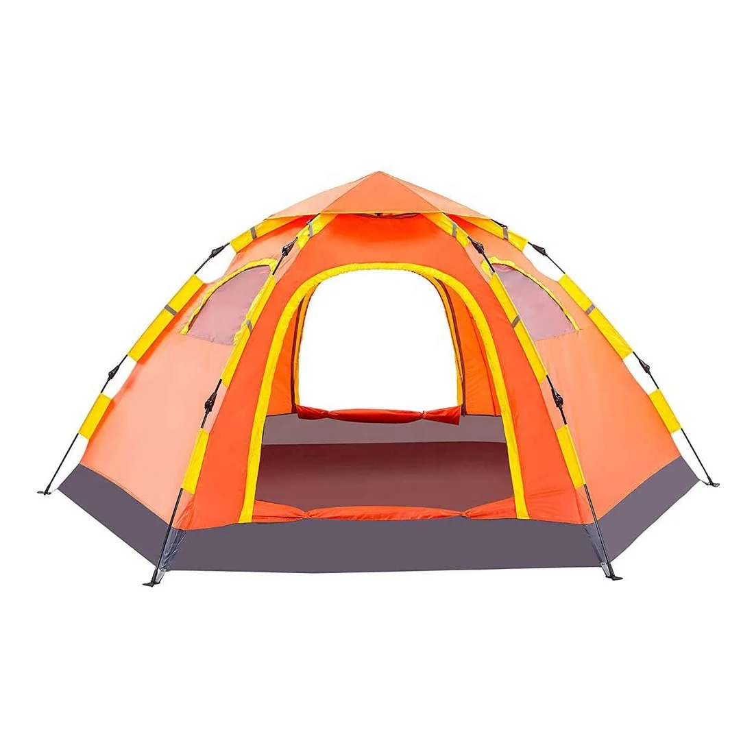 Наружная всплывающая палатка, мгновенное укрытие от открытого солнца, палатка для кемпинга, с водонепроницаемым навесом для кемпинга, рыбалки Изображение 0