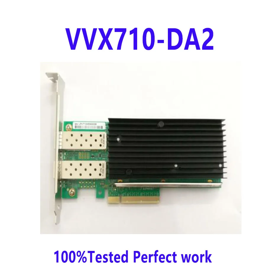 Промежуточный сетевой адаптер VVX710-DA2 25/10/1GbE VVX710DA2BLK VVX710DA2 NIC Изображение 0