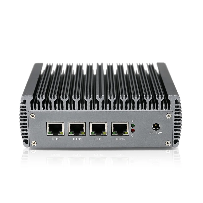 Безвентиляторный Программный маршрутизатор Celeron N5105 Mini PC Quad Core 4 Intel i225 2.5G LAN 2xDDR4 NVMe HD-MI VGA pfSense Firewall Appliance ESXi Изображение 3