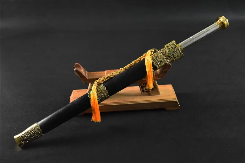 материал из марганцевой стали высотой 82 см, настоящий меч 2000 лет назад, древний китайский королевский меч ручной ковки, стальная катана sharp Изображение 2