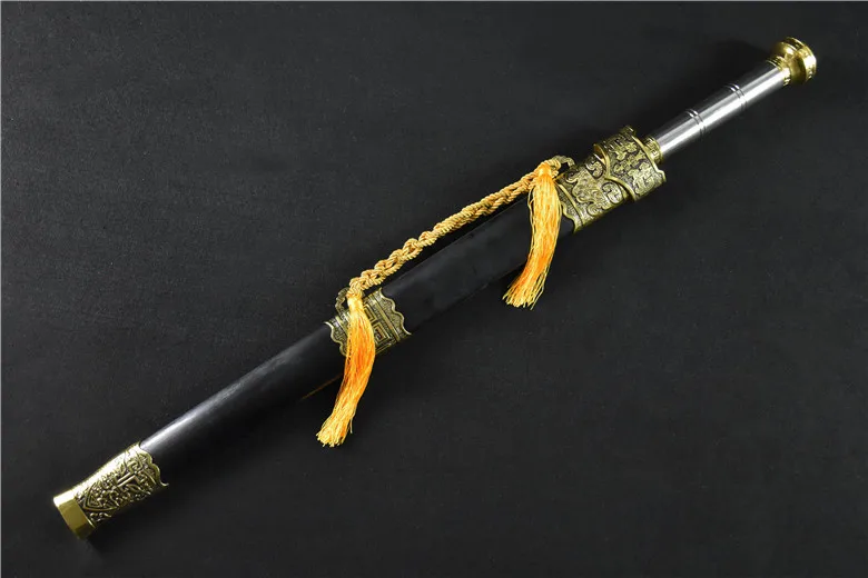 материал из марганцевой стали высотой 82 см, настоящий меч 2000 лет назад, древний китайский королевский меч ручной ковки, стальная катана sharp Изображение 4