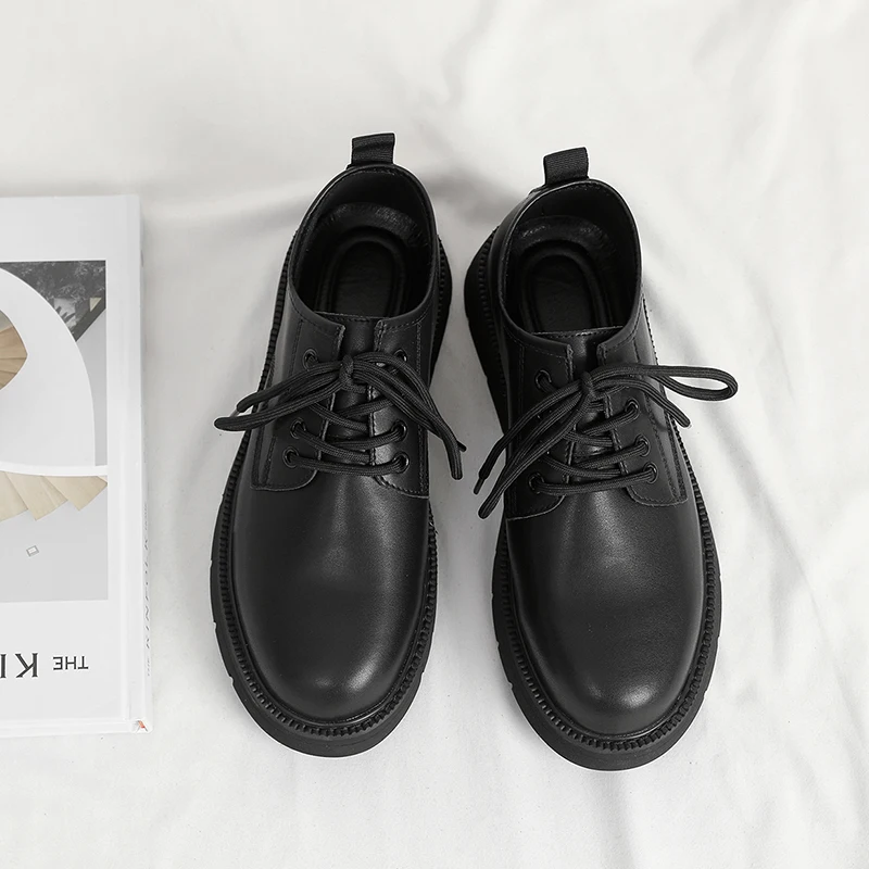 Классическая Мужская Деловая Кожаная Обувь, Повседневная Мужская Роскошная Черная Джентльменская Модельная Обувь, Оксфордские Туфли, Высококачественная Костюмная Обувь Для Мужчин Изображение 1