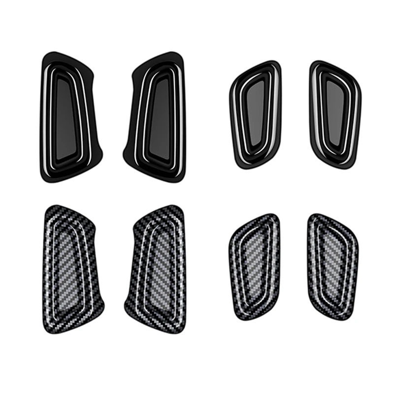 Ярко-черная рамка кнопки сиденья с электроприводом, Детали внутренней отделки Toyota Alphard 40 Series 2023+ Изображение 0