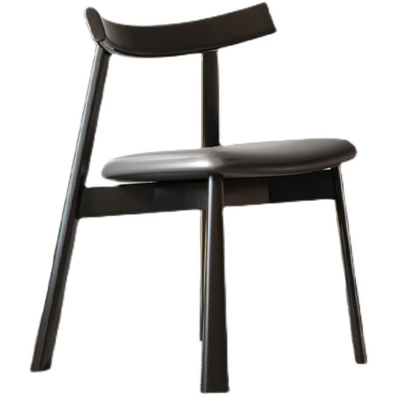 Дизайнерские обеденные стулья в скандинавском стиле, акцент на современные банкетные Деревянные офисные стулья, уличный туалетный столик, патио, мебель для дома Sillas SS50DC Изображение 5