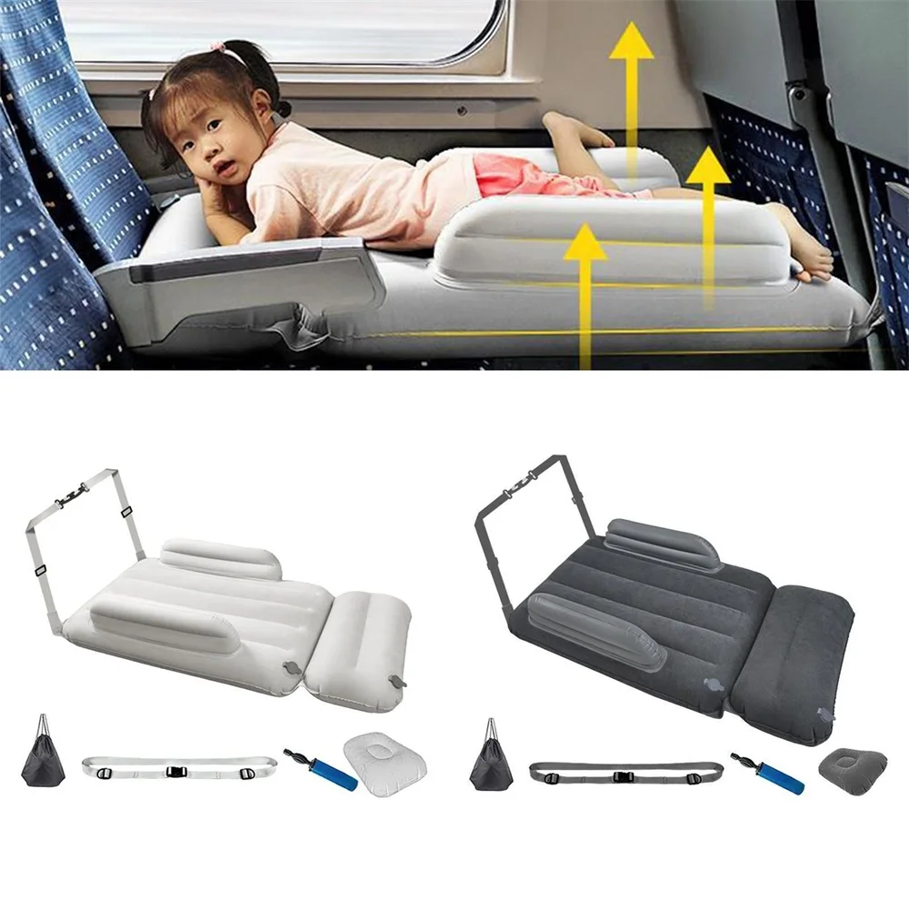 Детский Надувной матрас Надувная кровать Автомобиль Teavel на большие расстояния самолет Высокоскоростное путешествие по железной дороге Самоуправляемый артефакт сна сзади Изображение 0