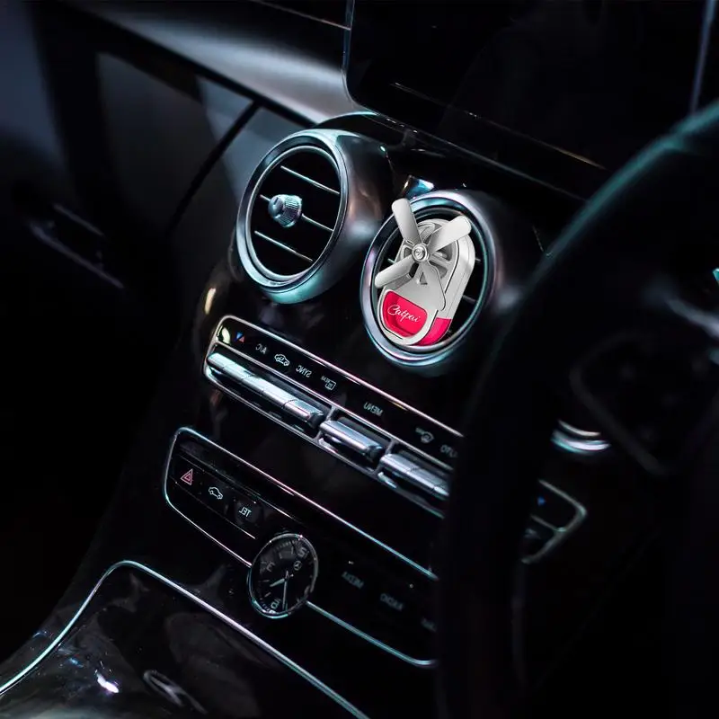 Ароматерапия на выходе воздуха в автомобиле Долговечный креативный автомобильный диффузор с ароматом, автомобильный освежитель воздуха, Освежители воздуха на выходе Изображение 3