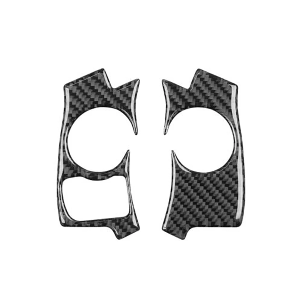Для Lexus CT 2011-2017 Углеродное волокно Кнопка рулевого колеса Накладка на панель Наклейка Декоративные Аксессуары Изображение 0