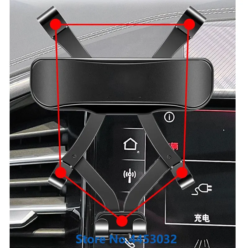Автомобильный Держатель Телефона LHD Для BMW 4 Серии G22 2020-2022yr Из Сплава Gravity Mobile Cell Stand GPS Без Крепления На Вентиляционное Отверстие Аксессуары Изображение 3