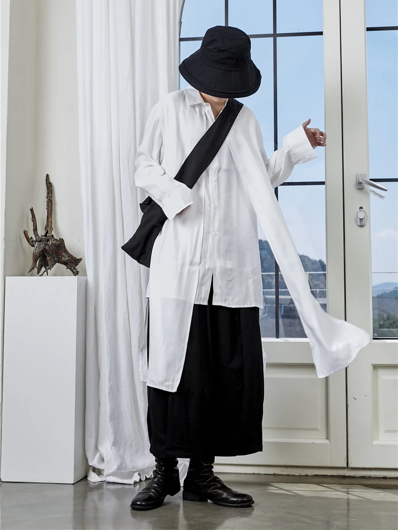 SuperAen 2023, Осенние многослойные женские рубашки с длинным рукавом из двух предметов Fahion Изображение 3