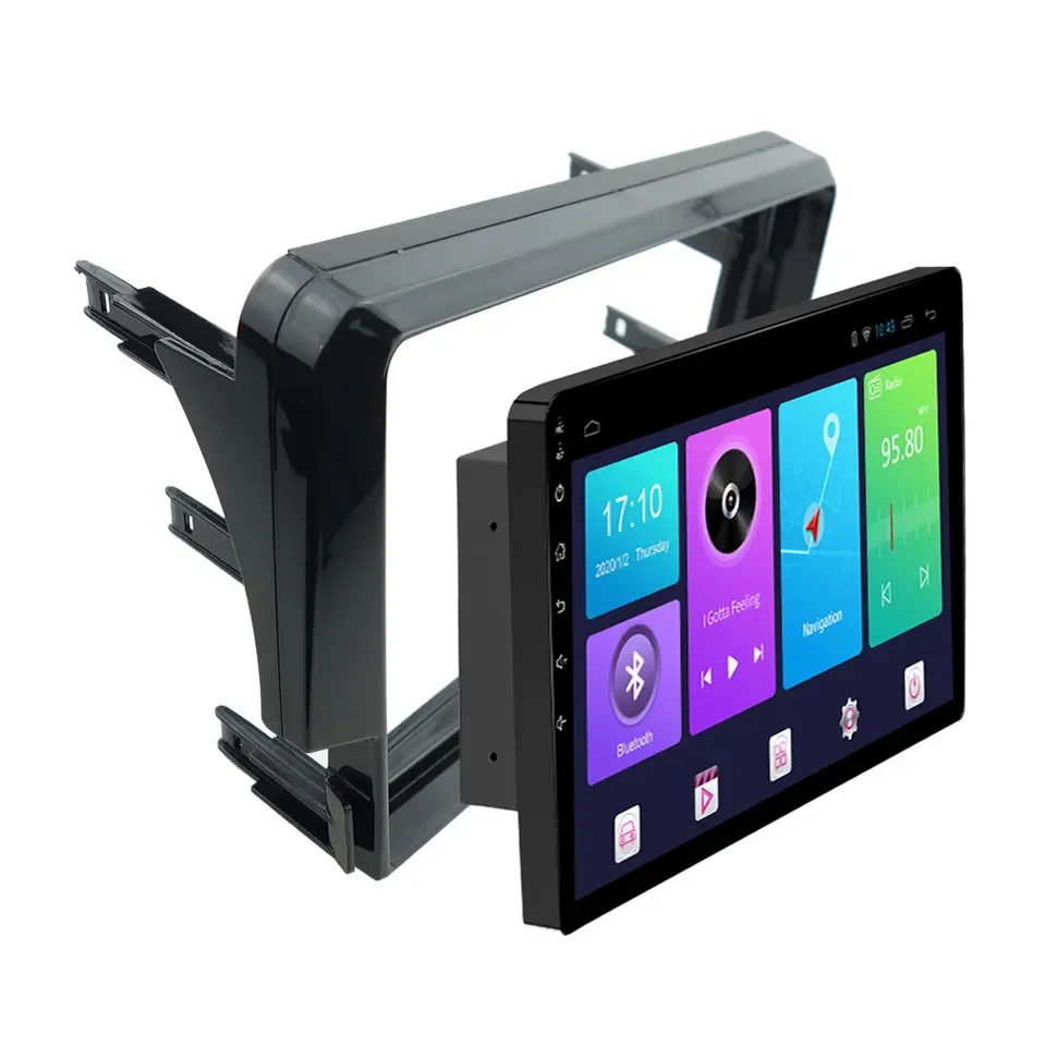 9-Дюймовая универсальная приборная панель Android, рамка автомобильного DVD-плеера, автомагнитола, стереоплеер с GPS, Автомобильная панель для Honda CIVIC 2016 Изображение 4