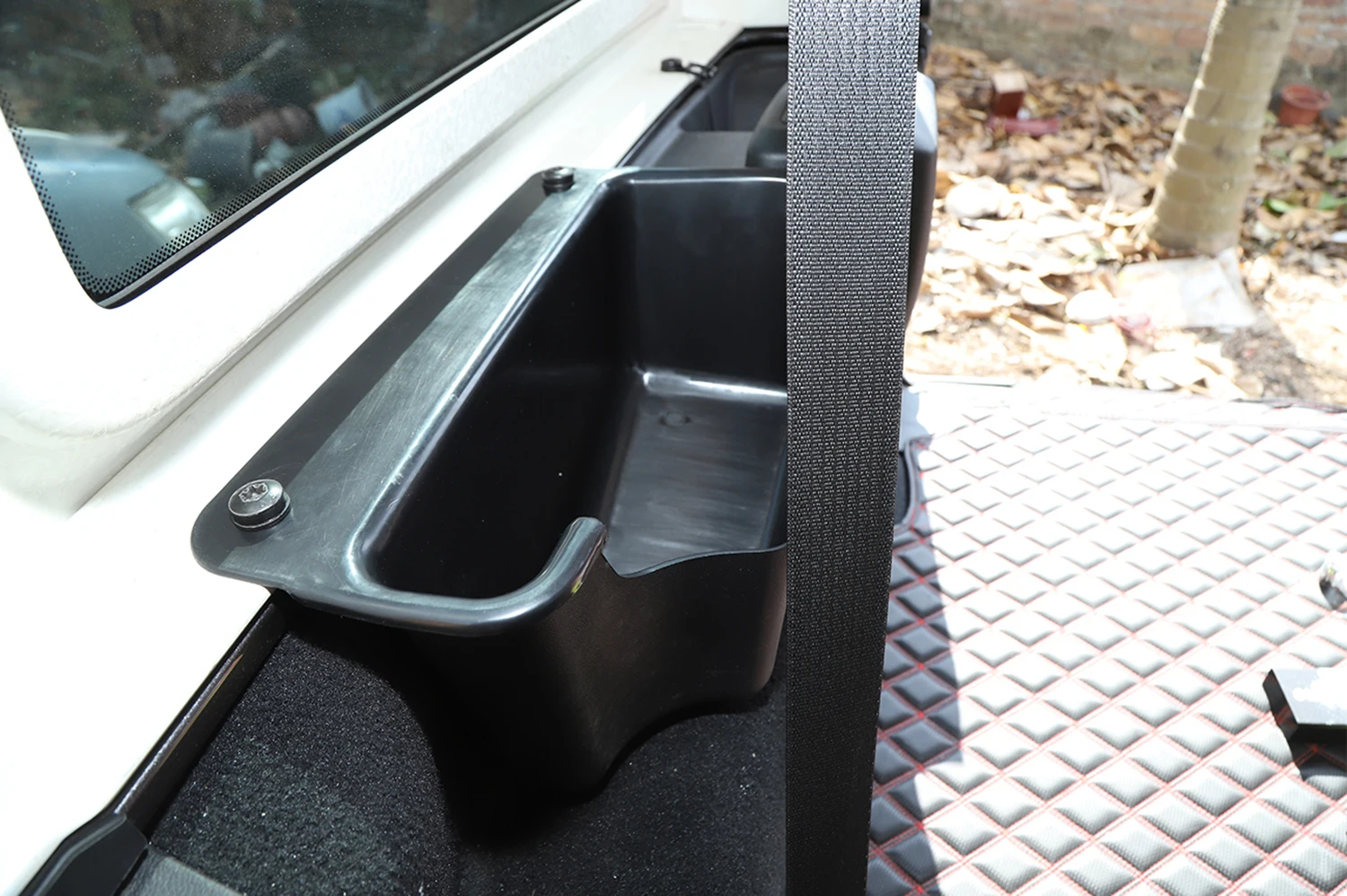 Левый и Правый Органайзер для багажника, Держатель телефона для Jeep Wrangler JL 2018-2023, Ящик для хранения в Заднем багажнике Автомобиля, Аксессуары для интерьера, Черный Изображение 4