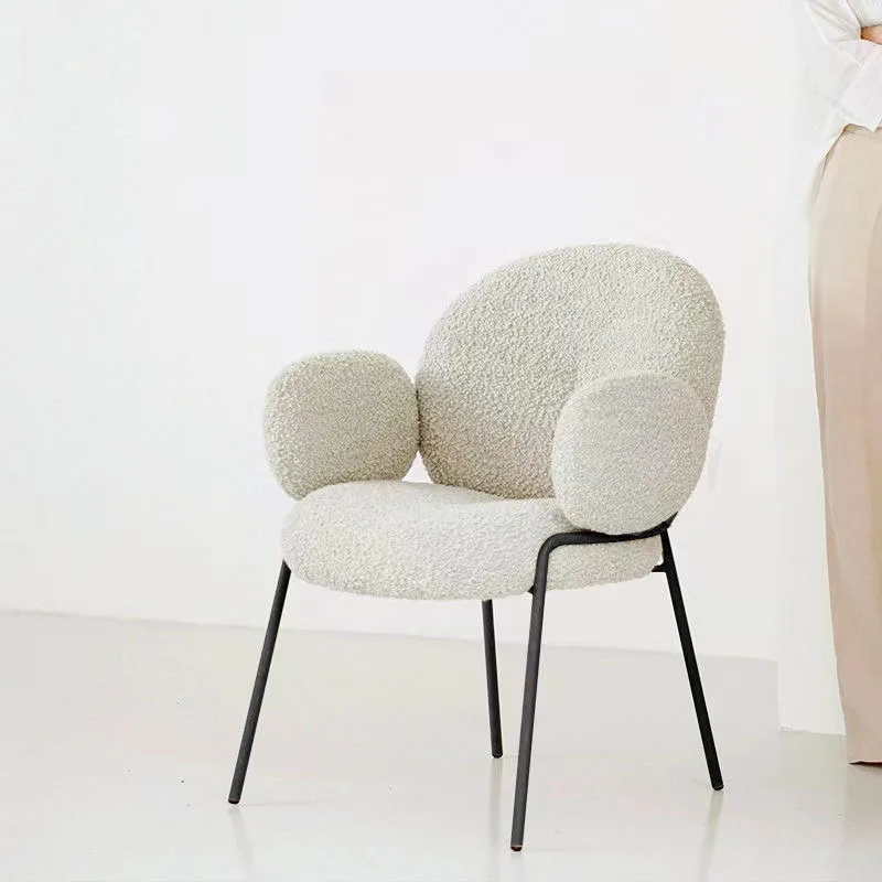 Дизайн обеденных стульев для гостиной Расслабляющий, Современный, Индивидуальный, Ресторанные Обеденные Стулья, Минималистичная мебель в скандинавском стиле Cadeiras HY Изображение 2